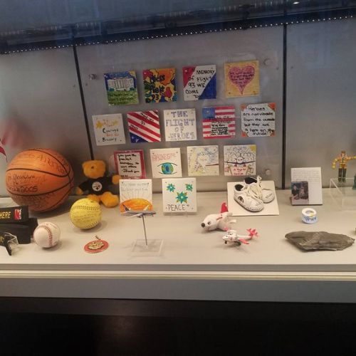 Items left by September 11th visitors