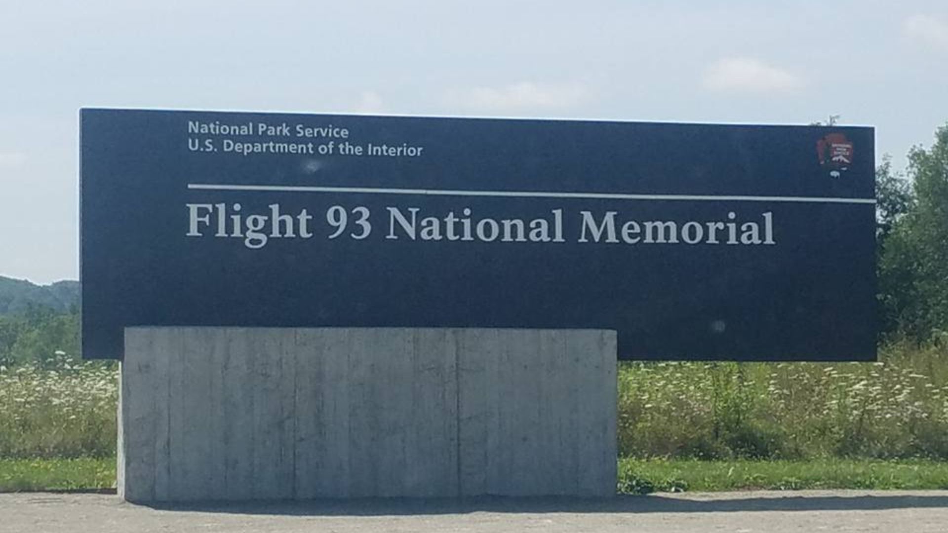 Flight 93 Memorial Sign