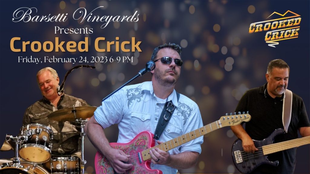 Croked Crick at Barsetti Vinyards 2-24-23