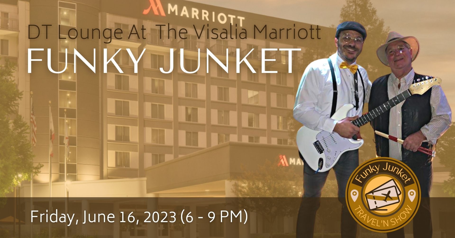 DT Lounge At The Visalia Marriott Convention Center 6-16-23