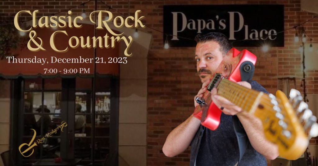 Papa's Place 12-21-23