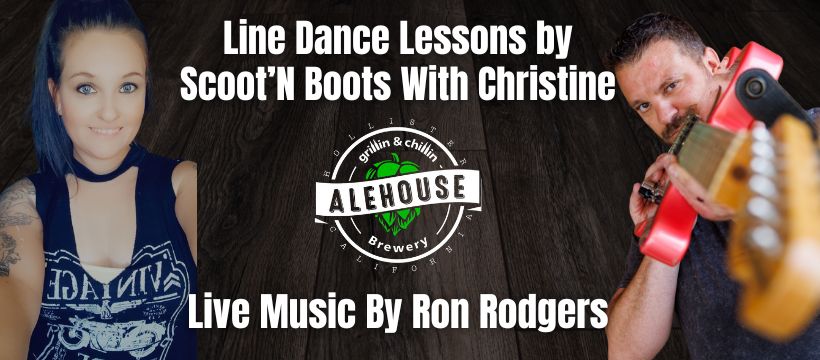 LIne Dancing and Live Music At Grillin' & Chillin' Alehouse 2-24-24
