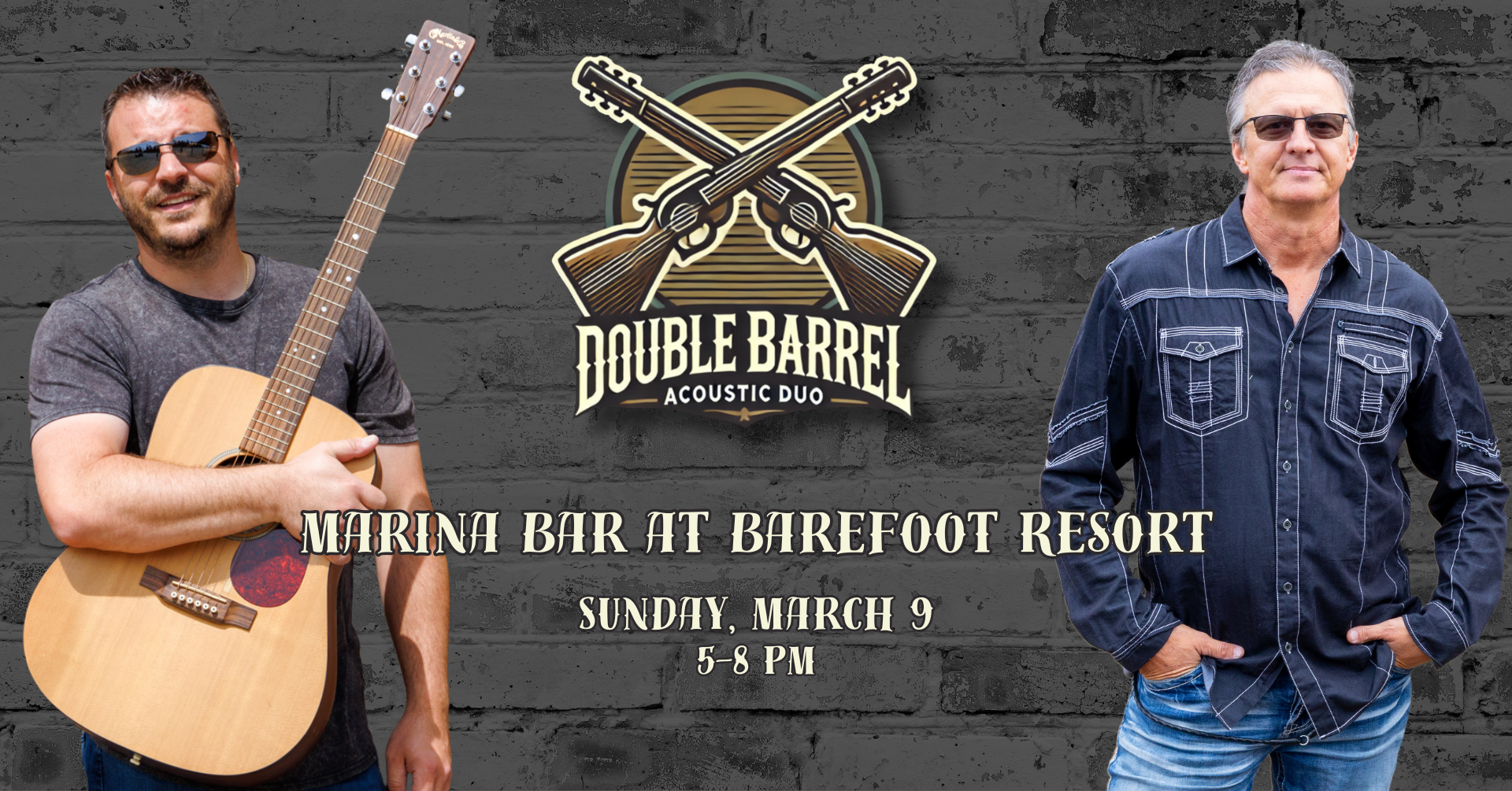 Marina Bar at Barefoot Resort Double Barrel 3-9-25
